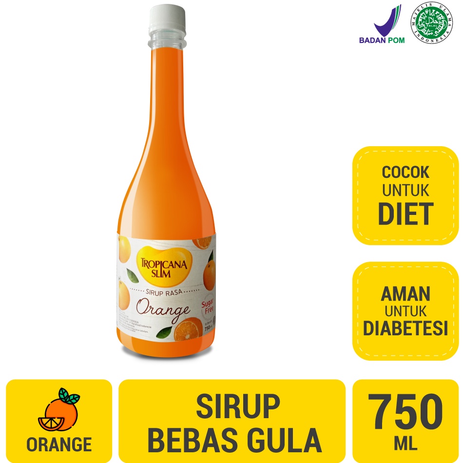 

➥Super Sale➚ NIV9W Tropicana Slim Syrup Orange 750ml - Sirup Jeruk Bebas Gula S80 ✻Buruan Beli