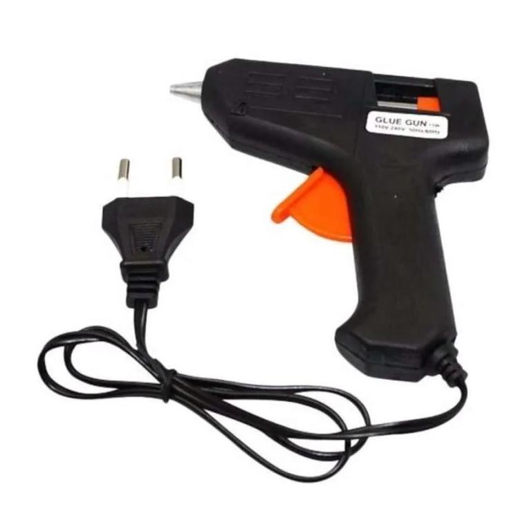 

Terbaik Hot Melt Glue Gun 10 Watt Lem Tembak Pistol Mini 10W 20W Alat Lem Stick Kerajinan Tangan Pita Kain Ktl