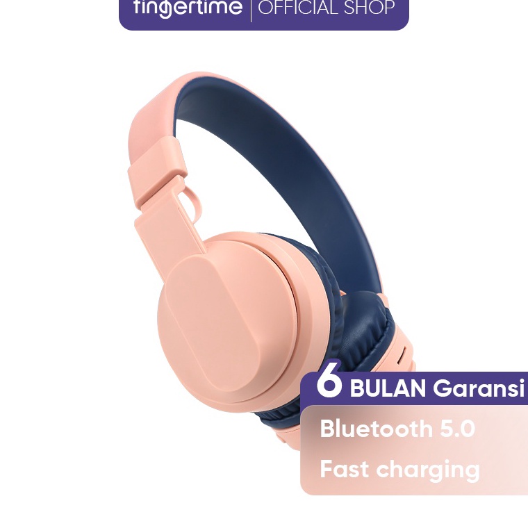 BEST PRODUCT Fingertime Headset Bluetooth 5.0 Wireless Headphone Kids Bobo 1