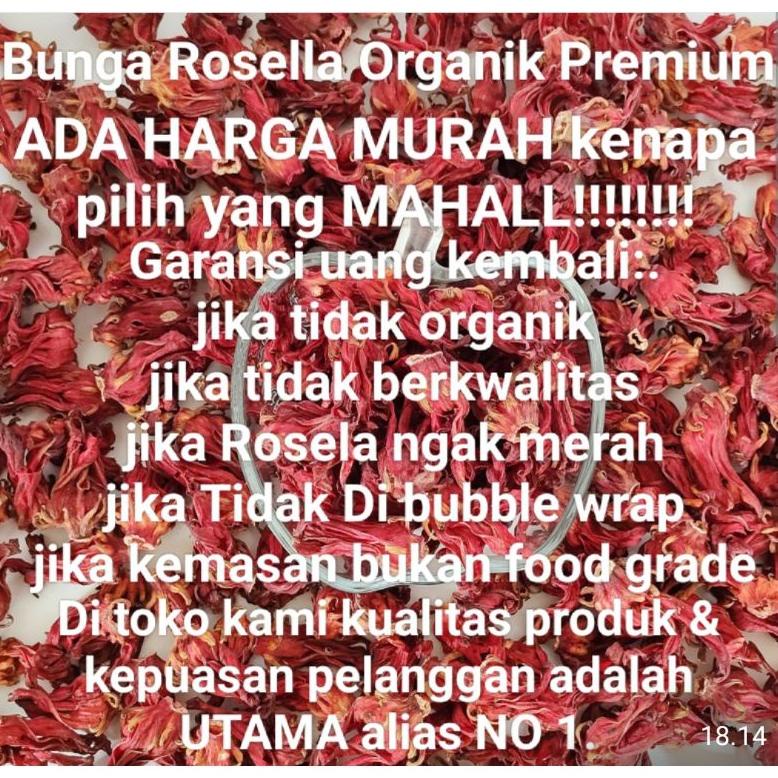 

Update teh rosela merah 500 gram ..