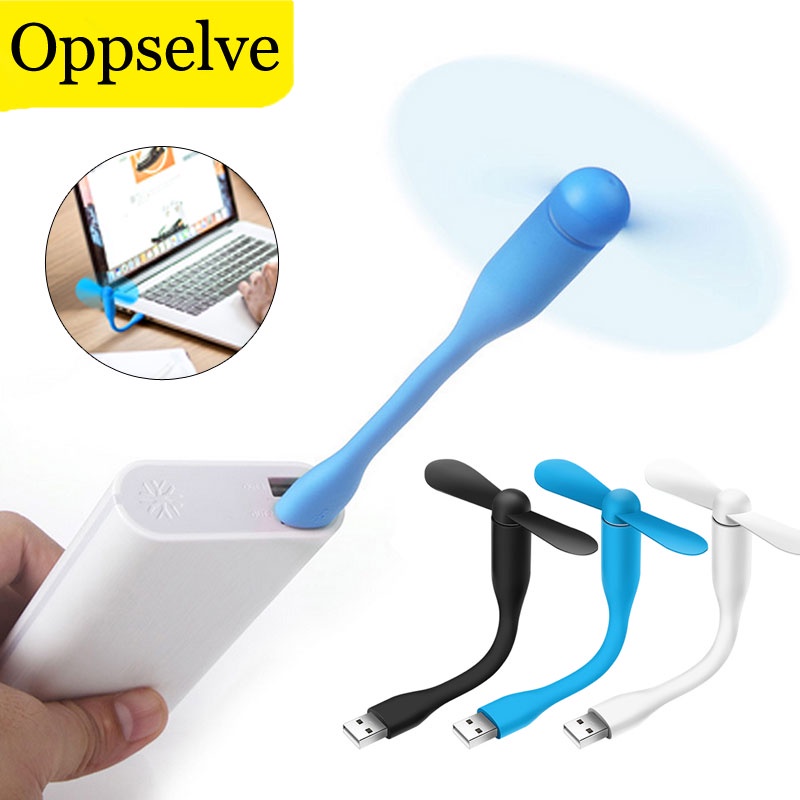 ❤Mini Mobile USB Fan,Flexible Powered Cooling Hand Fan For Power Bank Laptop PC AC Charger Computer 