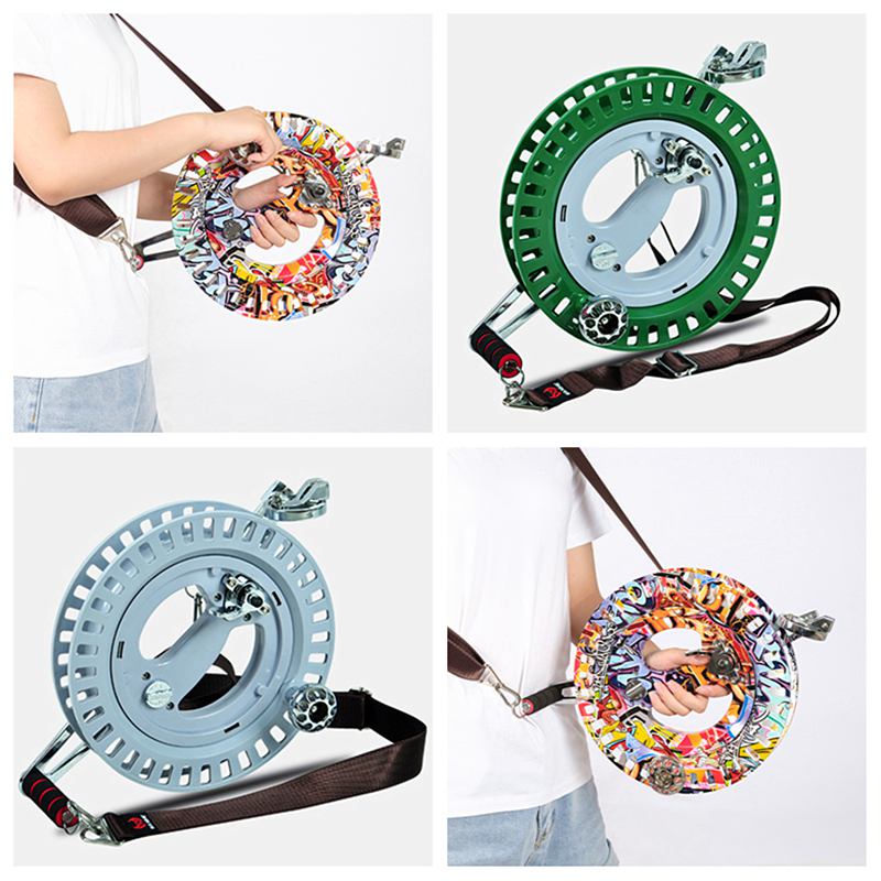 ❤free shipping 27cm Bracket strap ABS adults kite reel professional kite reel fly kite wind kevlar f
