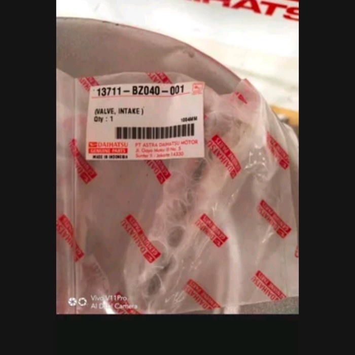 klep minyak agya - ayla 13711-bz040 original 1buah #moonauto anandatri37