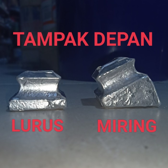 Ornamen Tapak Besi Nako 16 Lurus dan Miring