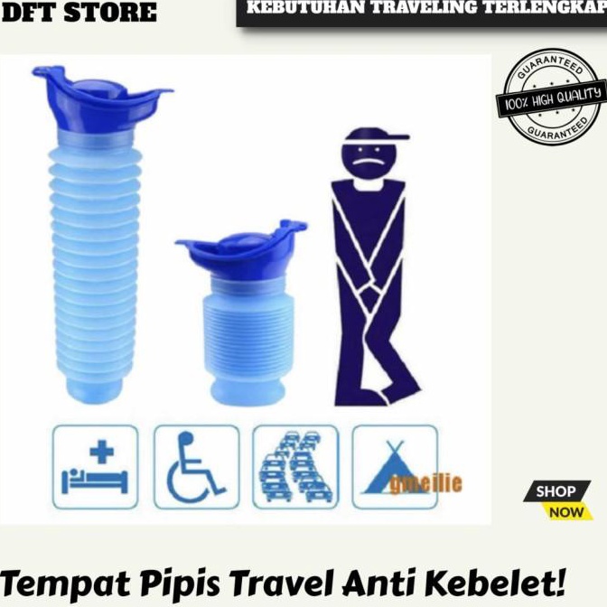 Langsung Order.. Tempat Pipis Travel Untuk Semua Usia 750 ml - Botol Pispot Portable Anak dan Dewasa