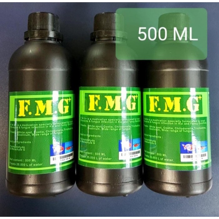 Bestseller Obat Pembasmi Parasit Kulit Dan Jamur Ikan Koi Fmg