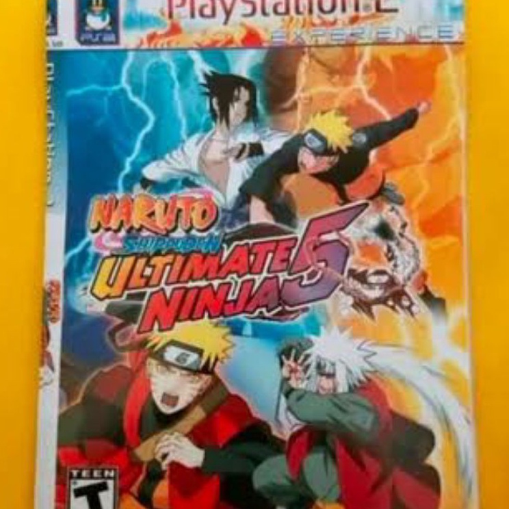 ➼ Kaset PS 2 Naruto Ultimate Ninja 5 n Produk Premium ♥.