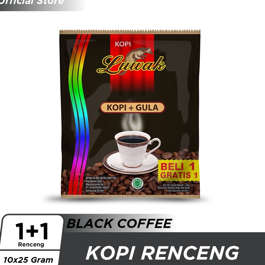 

❊Terbaru ZLKIW Kopi Luwak Gula Renceng 20x25gr J71 Terlaris