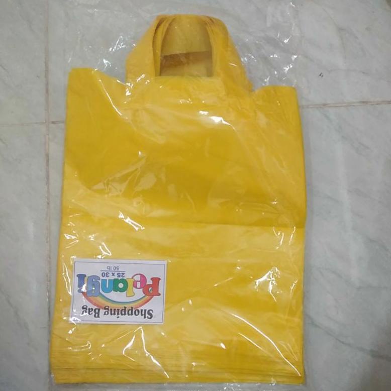 Terbaik Shopping Bag / Soft Handle / Kantong Kresek Hajatan Pelangi / Idola