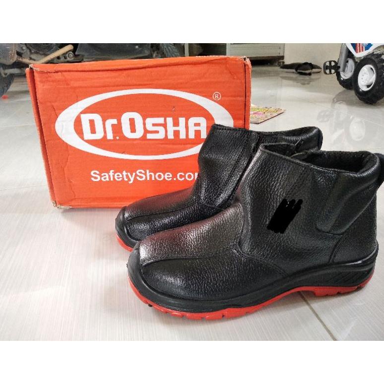 NAR951 sepatu safety dr osha dr.osha jaguar ankle boot 9225 black +++