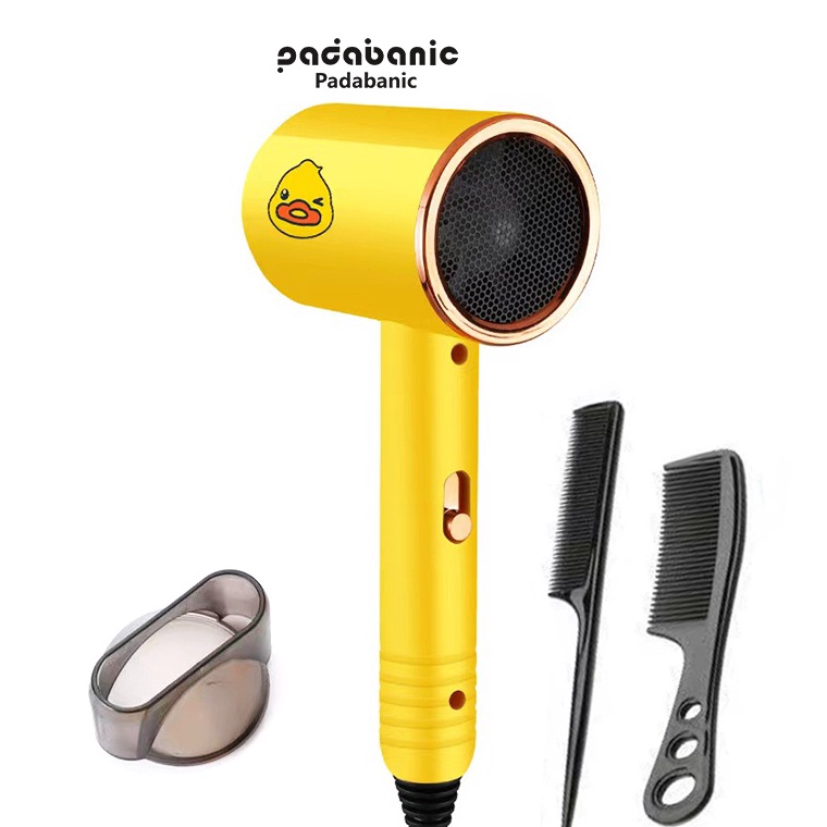 Recomended!.. PADABANIC Hair Dryer Mini 600w Pengering Rambut Mini Hair dryer Lipat Hairdryer Travel