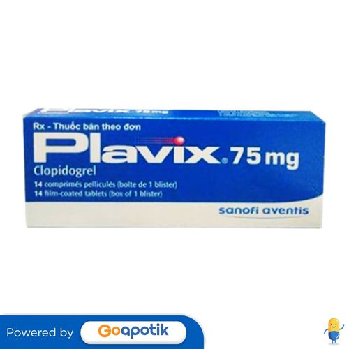 PLAVIX 75 MG BOX 28 TABLET