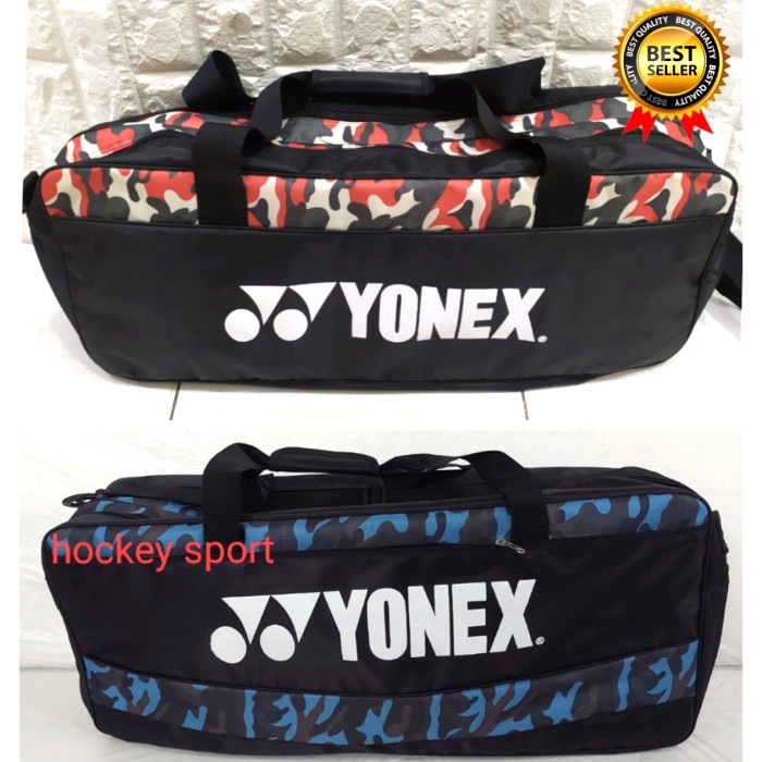 Terlaris Tas Badminton Tas Yonex 2 Resleting Model Kotak Bagus