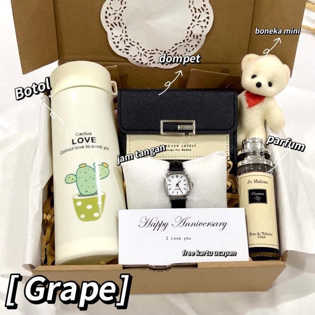 

{Original} Kado Hampers Gift Box Hadiah Cewek Wanita Perempuan Ulang Tahun Birthday Wisuda Graduation Anniversary Pernikahan Wedding Valentine Lebaran Natal Tahun Baru Christmas New Year Ibu Guru