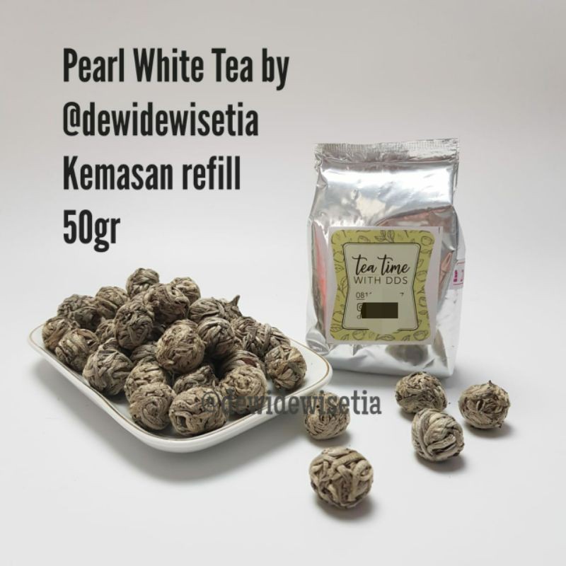 

Pearl White Tea Gamboeng Kemasan Refill