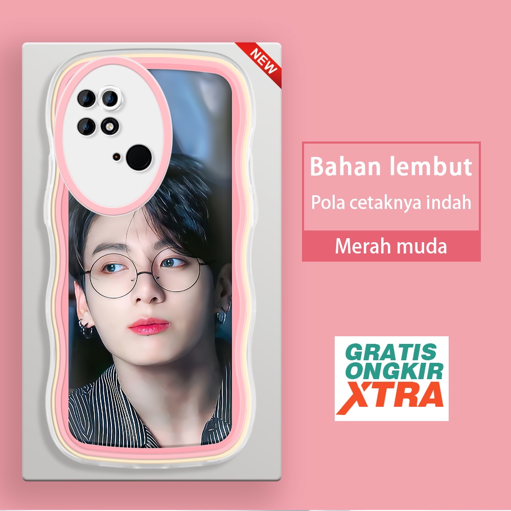 Xiaomi MI POCO C40 X3 M5 M5S M3 M3 F4 Pro GT NFC 5G INS BTS Jeon Jung Kook BT21 Cool Kor Kesing case