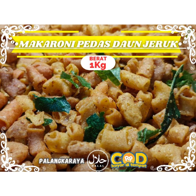 

Makaroni Pipa Pedas Daun Jeruk 1kg