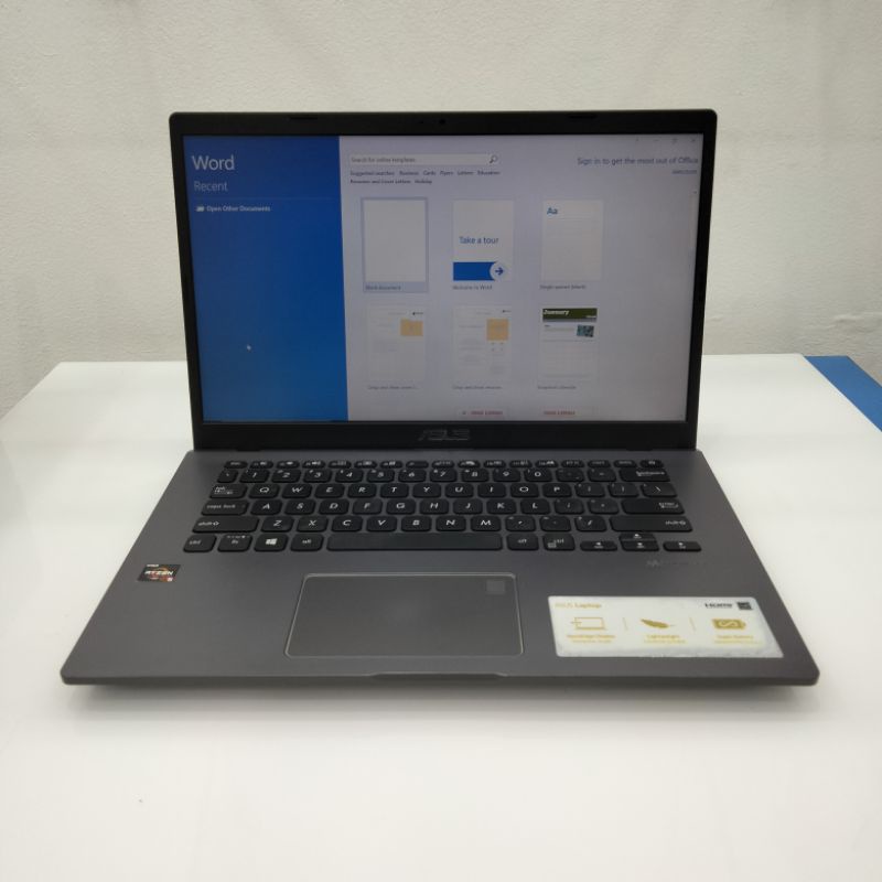 Laptop Asus Vivobook M409DA Amd Ryzen 5-3500U RAM 8GB SSD 128GB HDD 1TB MULUS LIKE NEW 2ND