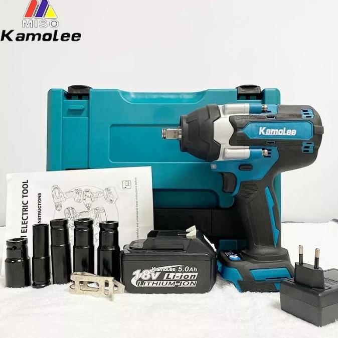 Kamolee Tools-Dtw700-Electric Impact Wrench 1800W-Mesin Bor