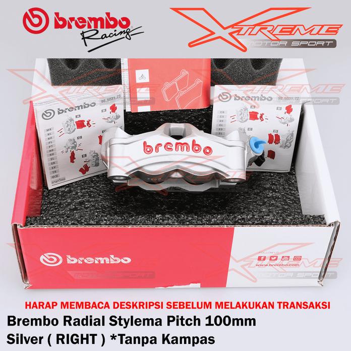 Kaliper Brembo Radial Monoblock Stylema Original Brembo Italy