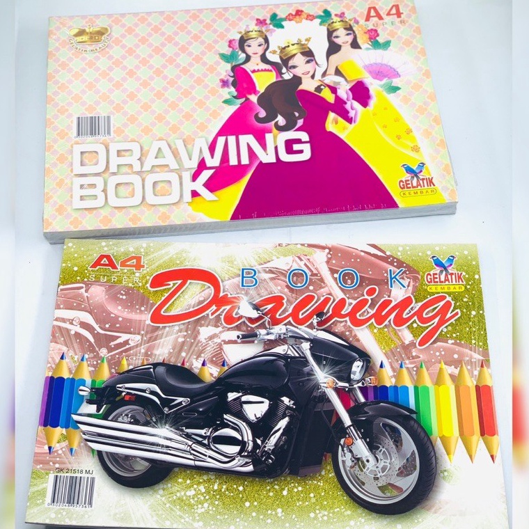 

[FQ758] (1pak) Buku Gambar Gelatik A4 Perpack 10 buku by Gelatik gkewq