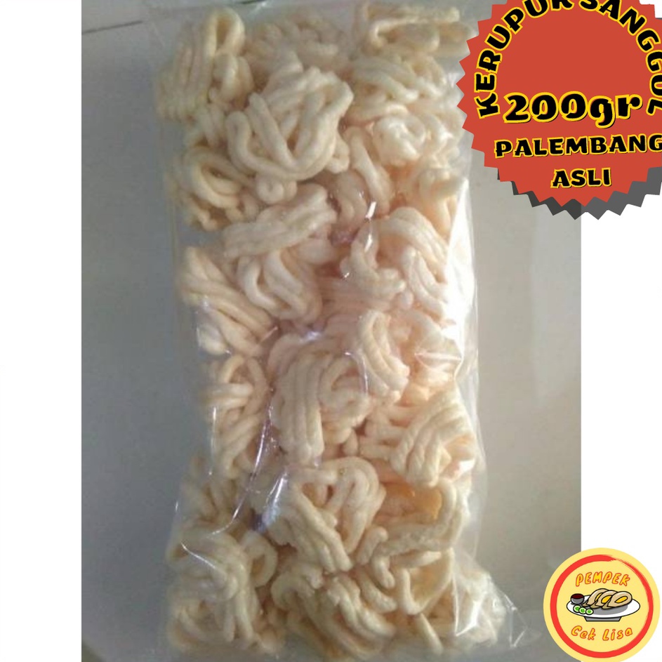 

Ready Kerupuk Sanggul Asli Palembang Teraso Iwaknyo dijual per 200gr