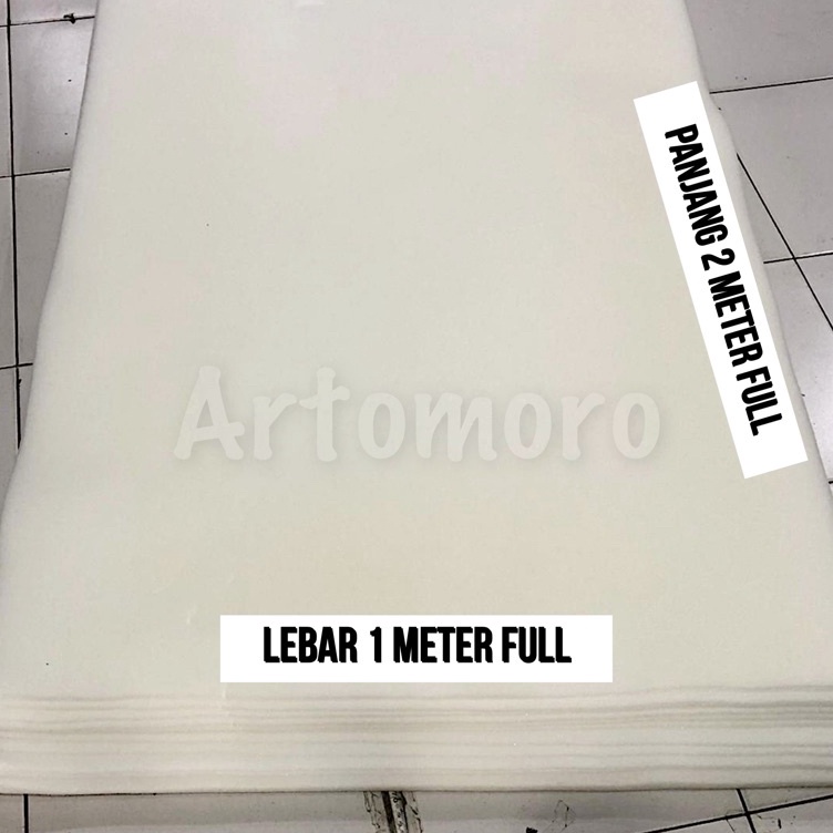 Promosi Spesial Busa Angin Foam Tipis Lembaran PUTIH (100cm x 200cm FULL) untuk Jok Sofa Kursi