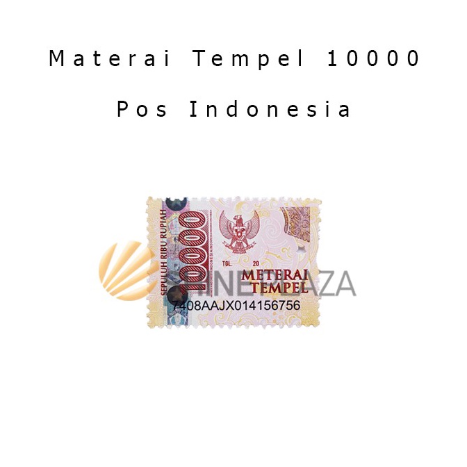 [DQN] Materai 10000 Original Pos Indonesia ✼Ready