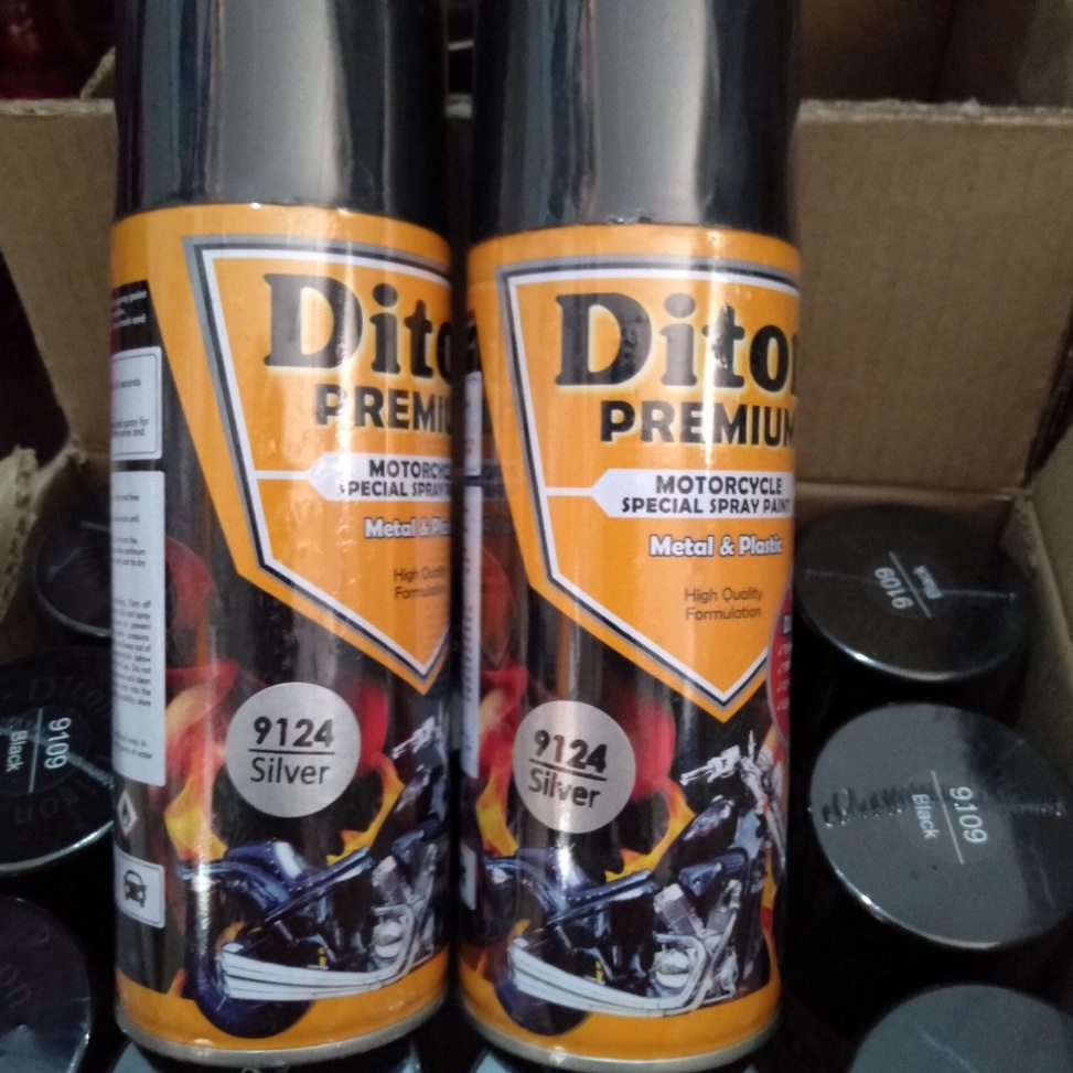 Special Price.. Pilok Pilox Cat Diton Premium Silver 9124 Tahan Bensin 400cc silper silfer cat dasar