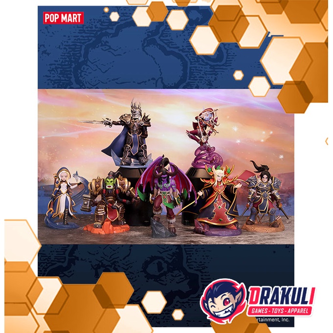 Best Seller Toys Pop Mart World Of Warcraft Classic Character Series (Assorted)