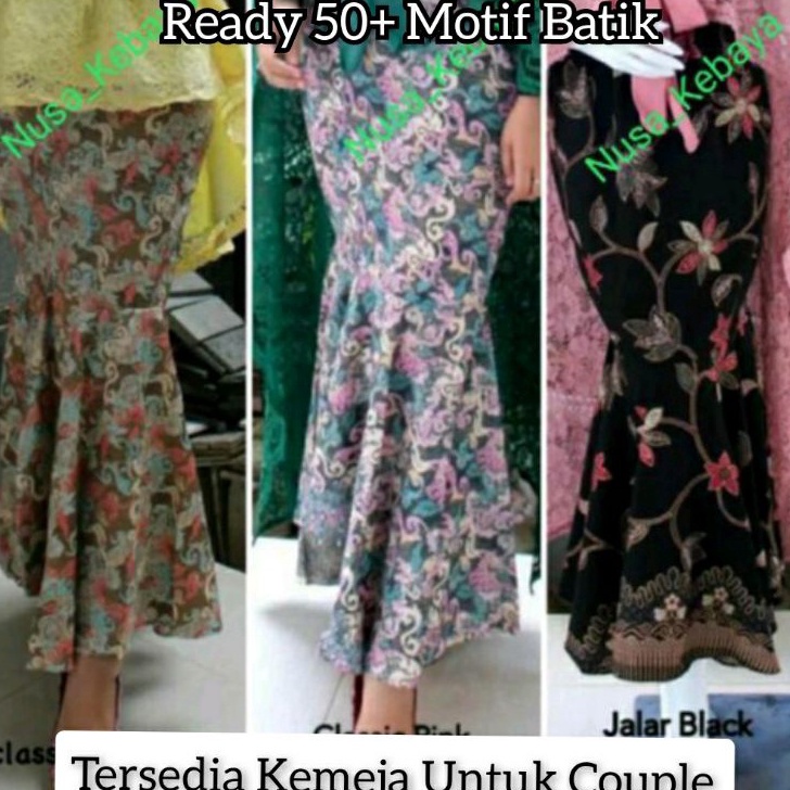 Star Seller,, Nusa_Kebaya Rok Duyung Batik 100+ Motif Modern / Rok Plisket / Rok Batik Couple / Rok 