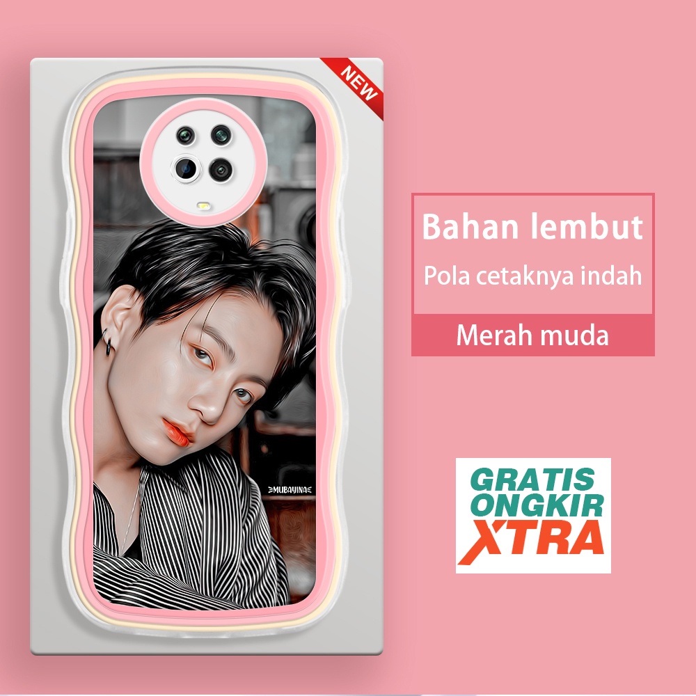 Redmi Note 9S 9 8 7 4 4Pro Pro Xiaomi INS BTS Jeon Jung Kook BT21 Bangtan Boys Cool Kor Kesing case 