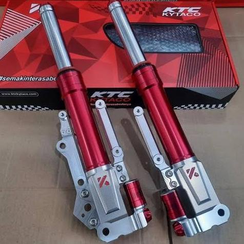 Shock Shockbreaker Ktc Kytaco Depan Nmax Old,Nmax New Shock Usd Black