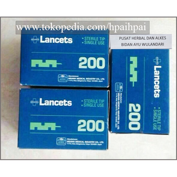 Jarum Bekam MISAWA 21G isi 200 - JARUM BEKAM TERBAIK