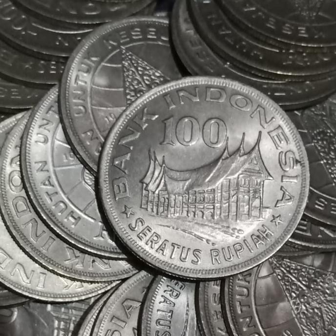 Koin 100 Rupiah 1978 Lustre Original