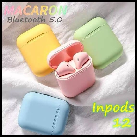 Terlaris Inpods 12 Macaron Original Versi 5.0 I12 Tws Bluetooth Headset