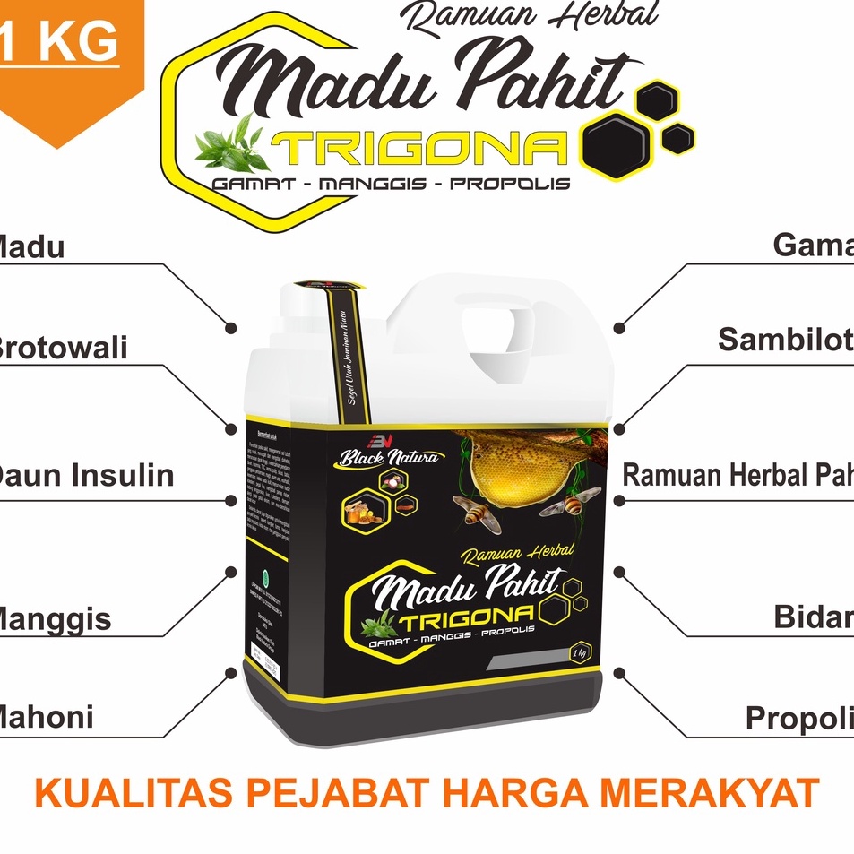 

Best Seller❅ TKK0J PROMO... MADU HITAM PAHIT TRIGONA ORIGINAL GAMAT MANGGIS PROPOLIS Y80 Bestseller