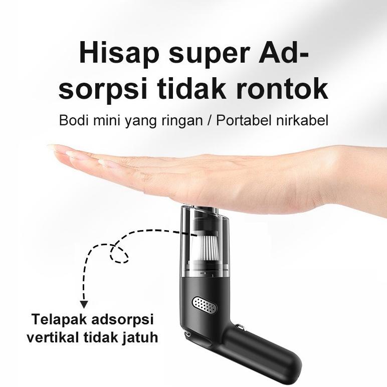 Discount Amazefan 15000Pa Vacum Cleaner Alat Penyedot Debu Portabel Alat Penyedot Debu Mobil Mini Wi