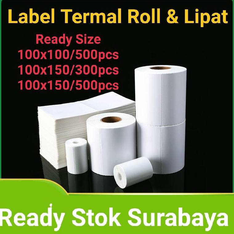 

[Q8K33] [SKY Label]LABEL STICKER THERMAL 100 X 150/100x100 BARCODE A6/Label OLSHOP 84