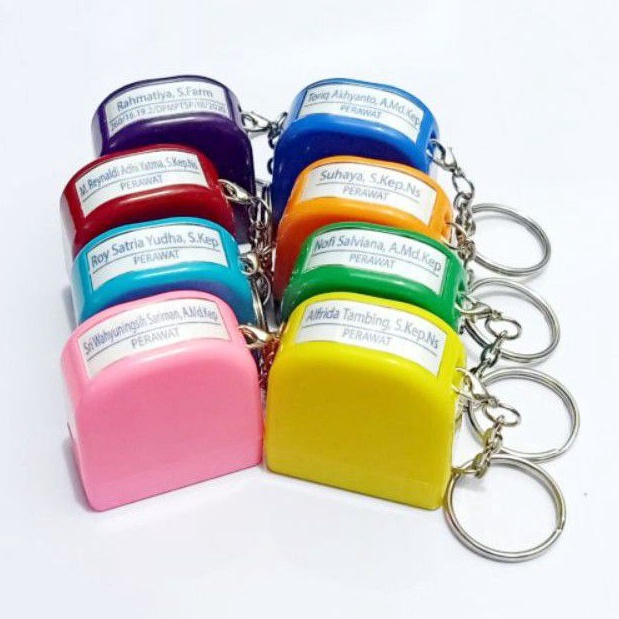 

✲ Stempel Nama Gantungan Kunci 1030 y99bh