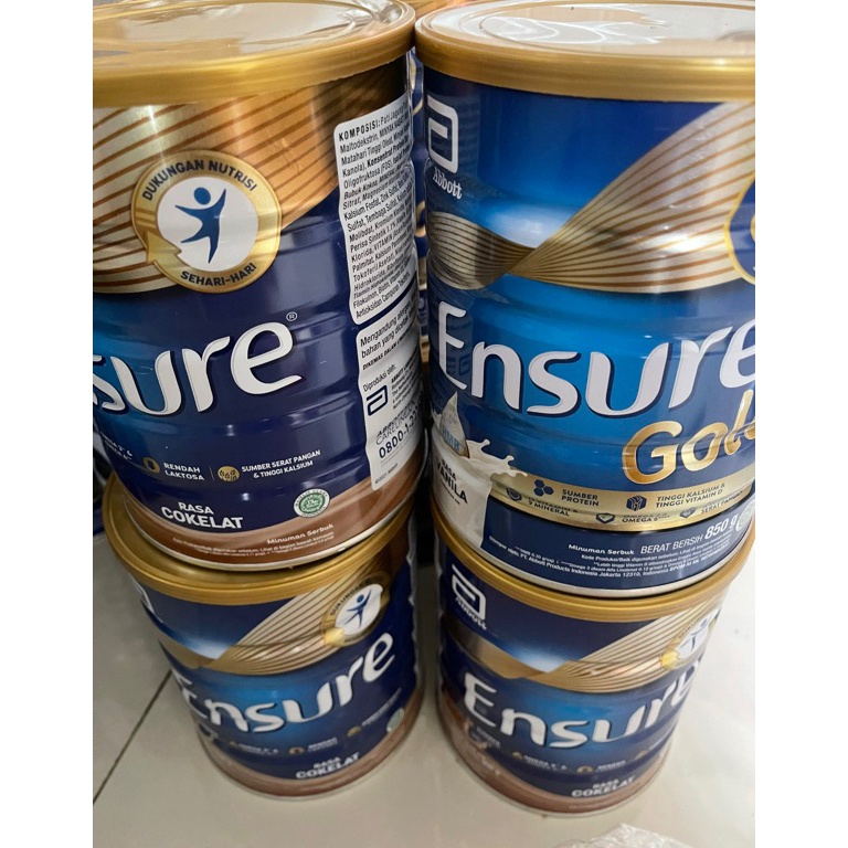 

Sangat Nyaman.. Ensure Vanila / Coklat 850gr 77