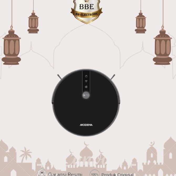 Modena RV 6040 GXBK - Robot Vacuum Cleaner Canggih