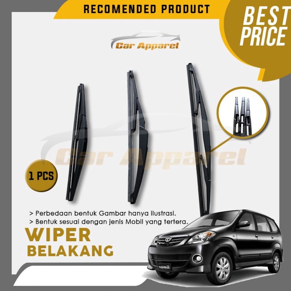 RECOMENDED WIPER BELAKANG AVANZA XENIA OLD 2004-2010 14 INCH