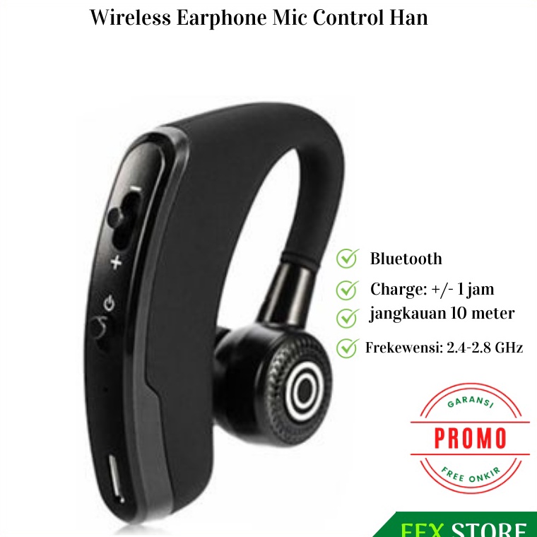 BEST SELLER. Headset Earphone Bluetooth Wireless Gamming Super Bass Waterproof Garansi Original Resm