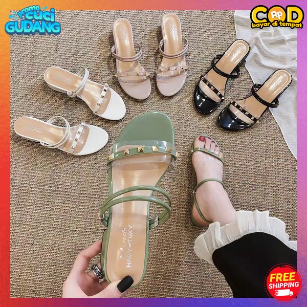 High Haihils Kwalitas Premium Hayheels Engagement Haihils Pesta Mewah Sendal Import Sandal Seserahan