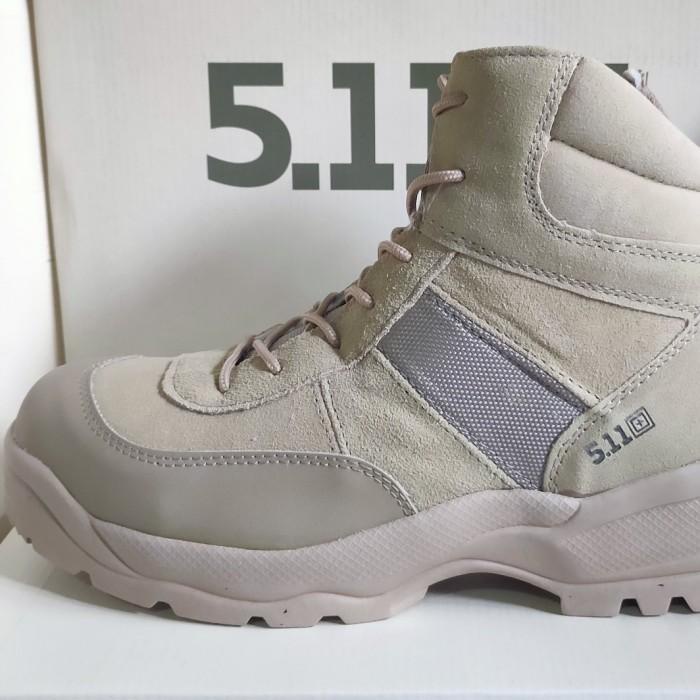 Sepatu 511 Tactical Outdoor 6 Inchi Coklat Gurun Boots Pendek Krem