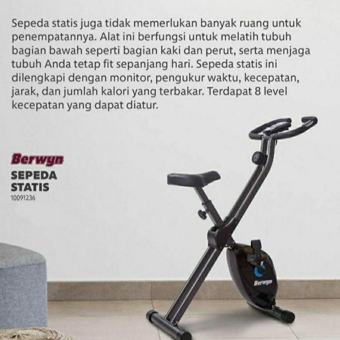 Promo Terbatas Sepeda Statis Berwyn Import Alat Terapi Olah Raga Meydenshopp07