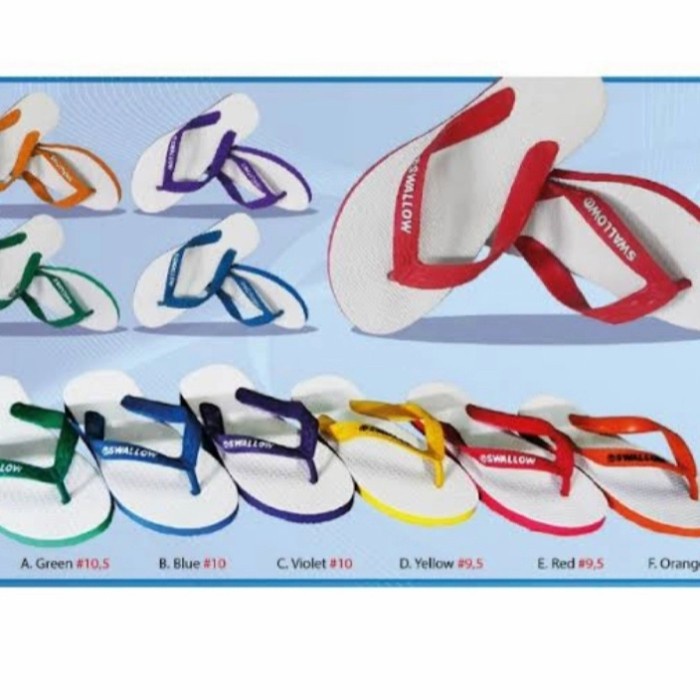 Bestseller Sandal Swalow Asli Grosir Per Setengah Lusin