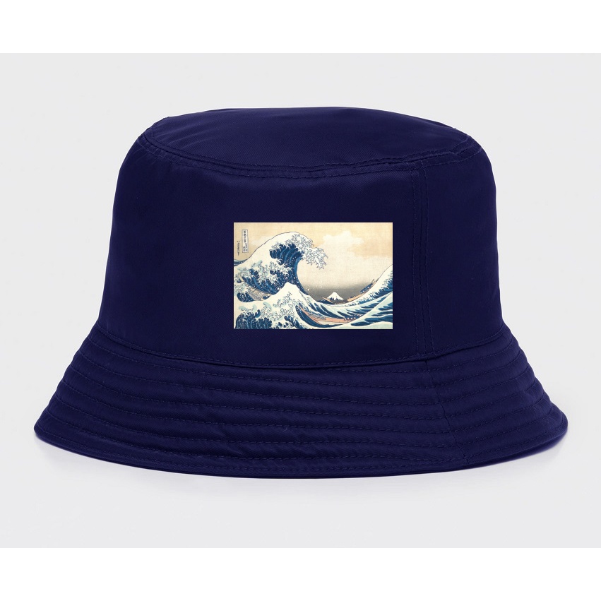 Topi Bucket CAMOE The Great Wave off Kanagawa