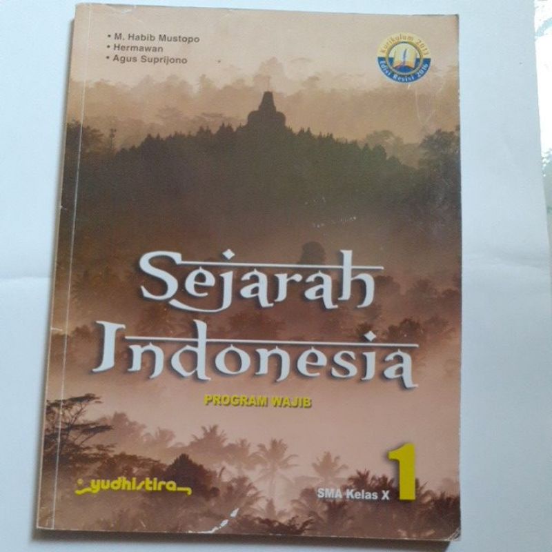 Buku Sejarah Kelas 10 Yudhistira